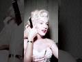 Marilyn Monroe backstage getting ready to go onto the Jack Benny show Sept 13 1953. #shorts #movies