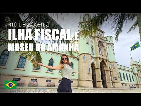 O que fazer no Rio de Janeiro - tour na Ilha Fiscal e Museu do Amanhã