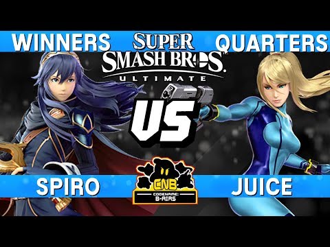 Smash Ultimate Tournament Winners Quarters - Spiro (Lucina) vs Juice (ZSS) - CNB 189