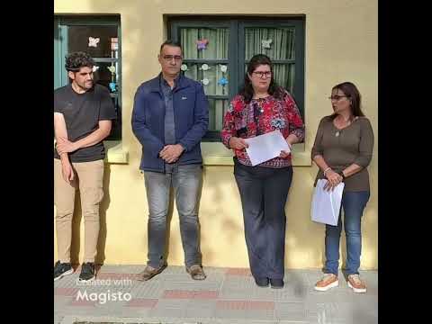 Inicio de actividades en UTU Progreso, anexo de UTU Vista Linda - Canelones