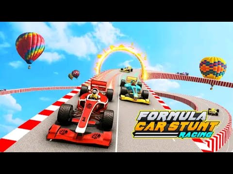 CRAZY FORMULA RACING CAR STUNTS 3D GAME - Android Gameplay - Free Kar Game Download - Gadi Wala Game
