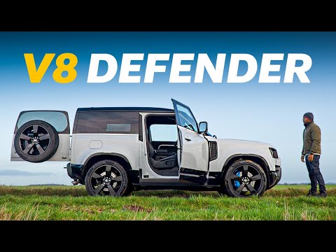 NEW Land Rover Defender 90 V8 Review: Why This Car Makes NO Sense | 4K