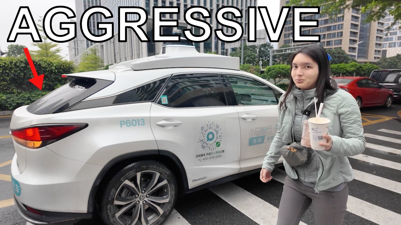 I Tried the Most AGGRESSIVE Robotaxi in China (Pony.ai)