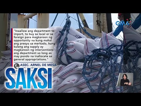 Saksi Part 2: Panukalang buffer stocking; Chinese vessels sa WPS; Chinese students sa Cagayan