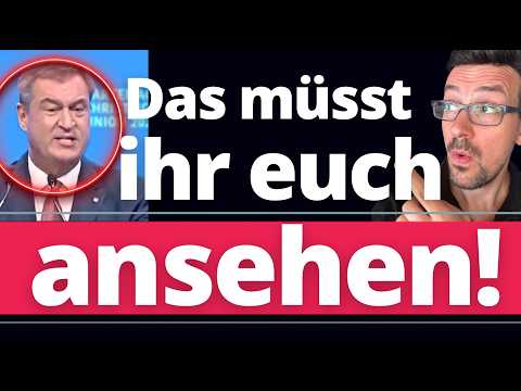 EIL: Söder verliert die letzte Selbstbeherrschung! Völlige Psychose!
