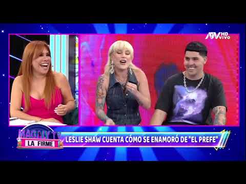 Leslie Shaw is sure she'll marry 'El Prefe': "If something happens, we'll get a divorce"