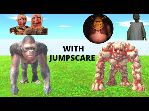 X4 INFERNALS + SHREK HOTEL + GRANNY VS X1 PRIMATES + BOB & BUCK    WITH JUMPSCARE  -  ARBS