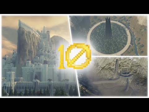 The Lord of the Rings in Minecraft: Celebrating 10 years of building!