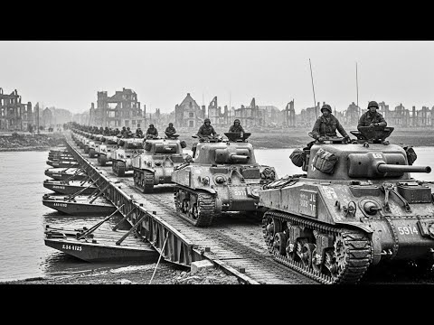 Germany Estimated 5,000 Allied Tanks — Then 20,000 Crossed the Rhine And Realized The End