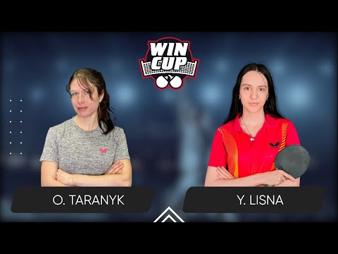 10:15 Olena Taranyk - Yaroslava Lisna 13.01.2025 WINCUP Women Professional. TABLE 2
