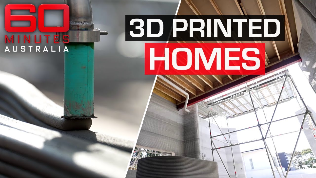 How 3D printed homes can help solve the housing crisis | 60 Minutes Australia