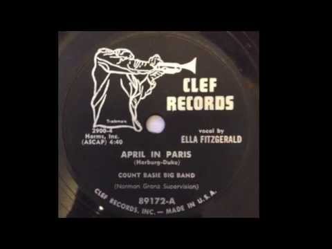 April in Paris - Ella Fitzgerald and Count Basie Big Band