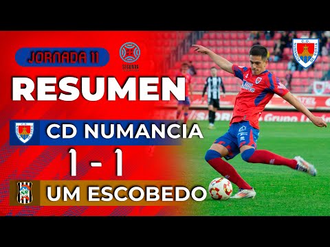 Resumen C.D. Numancia | 1-1 | U.M. Escobedo