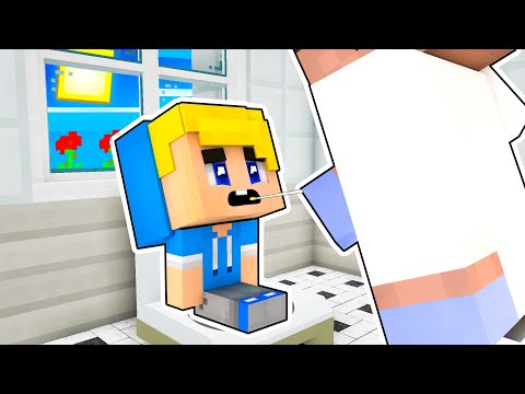 I Miei FIGLI Fanno Il TAMPONE! - Famiglia di Minecraft STAGIONE 3