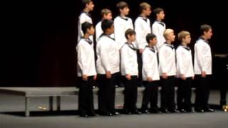 Vienna Boys Choir--Manassas, VA, Dec 2011