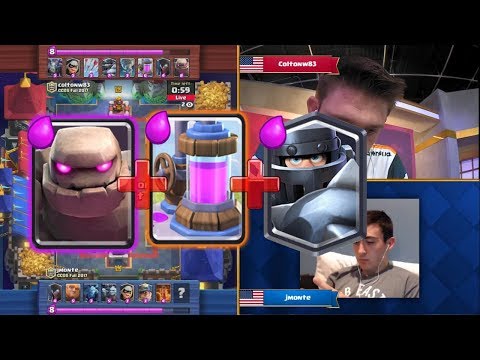 Coltonw83 vs Jmonte - Clash Royale Crown Championship [Week Two] [HD]