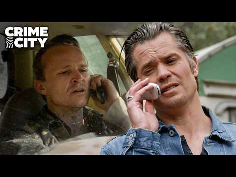 Raylan Tracks Down Dewey Crowe | Justified (Timothy Olyphant)