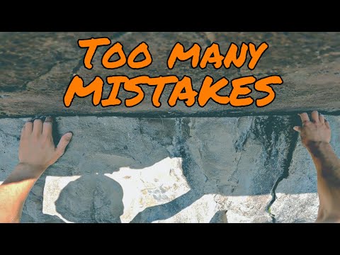 Rope management went seriously WRONG during a TRAD climb