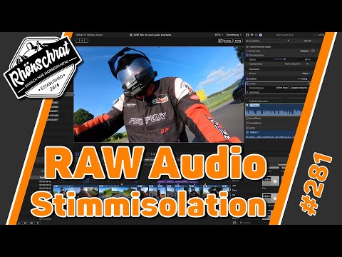 Meine Audioeinstellungen und Anpassungen | GoPro RAW Audio | Final Cut Stimmisolation | #281