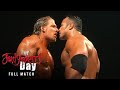 FULL MATCH The Rock Vs Triple H WWE Title Iron Man Match Judgment Day 2000