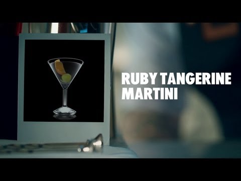 RUBY TANGERINE MARTINI DRINK RECIPE - HOW TO MIX