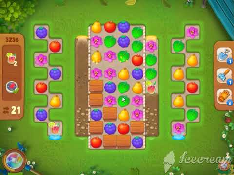 Gardenscapes HARD LEVEL 3236!