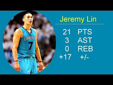 Jeremy Lin 林書豪 Highlights-2016.04.25 Playoffs R1G4 Hornets vs Heat