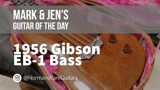 Video thumbnail for 1956 Gibson EB-1 Bass | Guitar of the Day by Normans Rare Guitars
