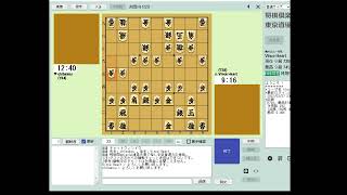 【将棋俱楽部24】角道を止めてみましたが。。。