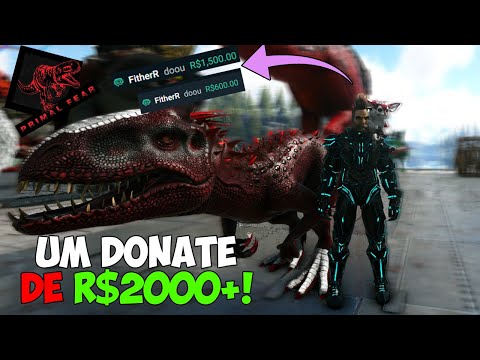 DOARAM + DE 2000 REAIS NA MINHA LIVE!! ep.27 - ARK PRIMAL FEAR GENESIS