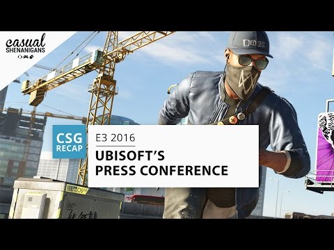 Ubisoft's Press Conference Recap - E3 2016