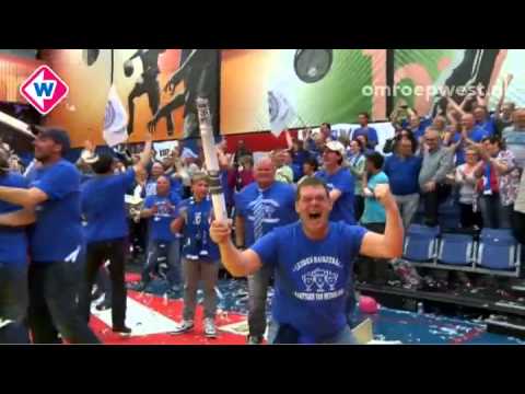 basketballers ZZ Leiden kampioen