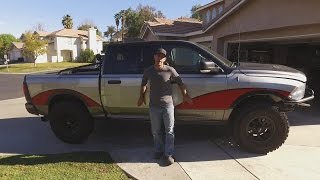 Dodge Ram Hemi 1500 on 37 &quot; Tires - This Truck is Beat but Awesome!