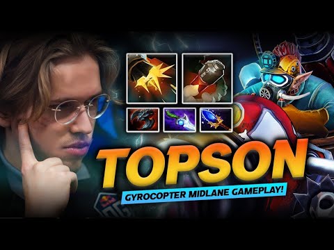 Gyrocopter insane gameplay like Topson | Diffusal blade for terrorblade and morphiling | Momo gaming