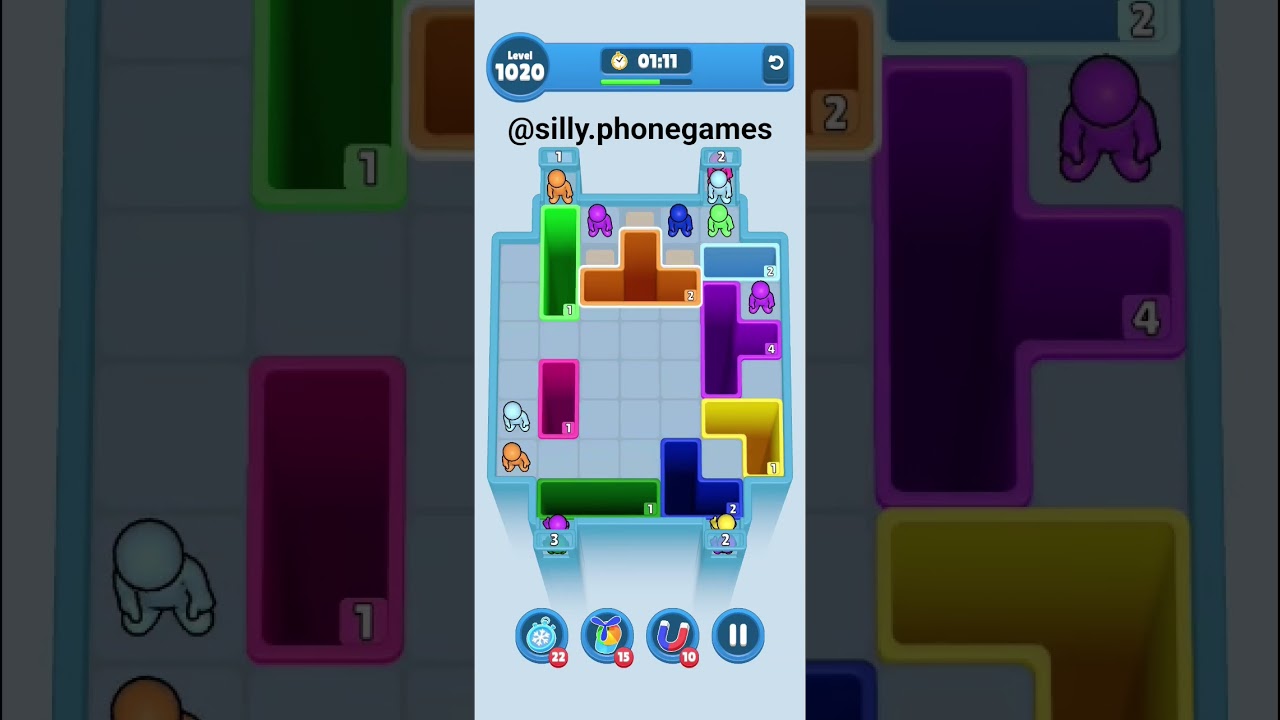 Drop Away Level 1020 Walkthrough Solution