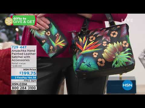 HSN | Anuschka Handbag Gifts 12.10.2020 - 07 PM
