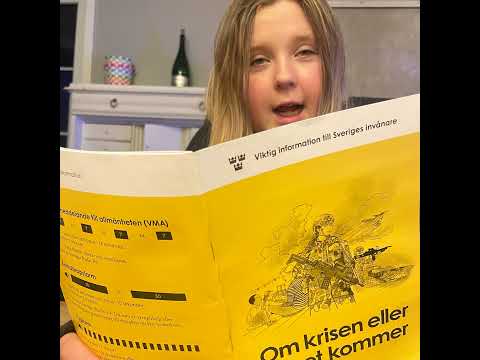 s4-8. MSB's Nya broschyr - Om Krisen eller Kriget Kommer.