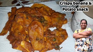 THE PERFECT SNACK FOR THESE COLD WINTER DAYS. #potatosnack #bananasnack #winterfood #wintersnack