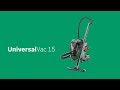 Пилосос для вологого та сухого прибирання Bosch UniversalVac 15 0.603.3D1.100 - видео