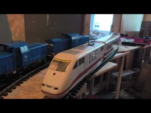 LGB Indoor: erste Testfahrten mit dem LGB LCE/ICE #033 