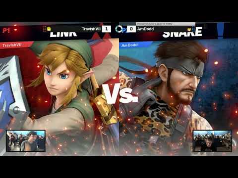 SOS 142 SSBU WR3 - TravishVII (Link) vs AmDodd (Snake)