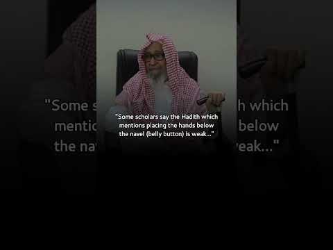 Where to Put Hands in Salah - Sheikh Saleh Al Fawzan
