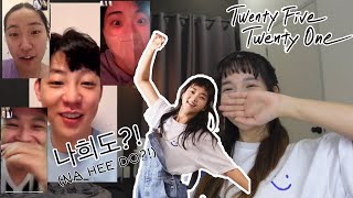 Korean Friends Reacting To My NA HEE DO Transformation