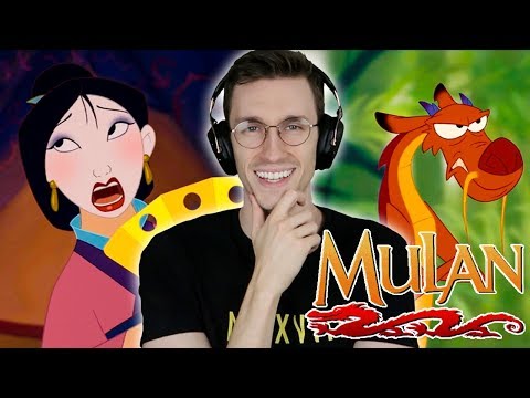 Grown Man Watches "MULAN" for First Time!! Video