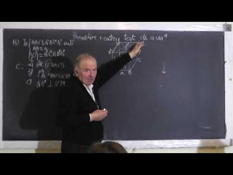 2/2 Lectia 1433 Prisma Cubul Distanta de la un punct la o dreapta Volumul piramidei - Clasa 8