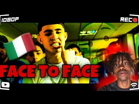 AMERICAN 🇺🇸 REACT TO ITALIAN DRILL - RONDO - FACE TO FACE (EXPOSING ME RMX)