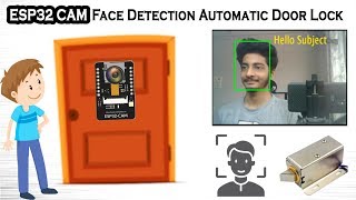 ESP32 CAM Face Detection Door Lock System