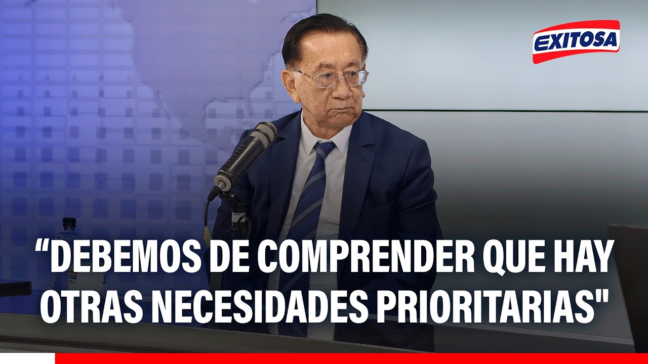 🔴🔵 Presidente José Balcázar: "Debemos de comprender que hay otras necesidades prioritarias"