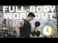 15 MIN FULL-BODY WORKOUT (Dumbbells Only) | Supersetting Challenge!