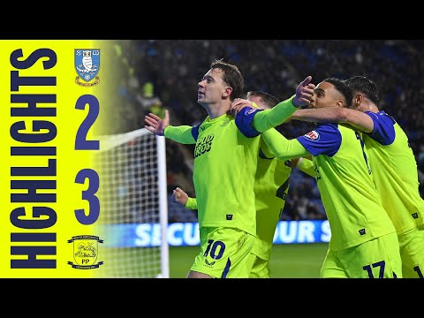 Highlights | Sheffield Wednesday 2-3 PNE